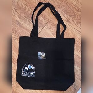 Black Tote Bag & Pin Set Elvis Insiders 2011